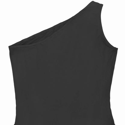 Hazel Blues® |  Ruched One-Shoulder Maxi Dress