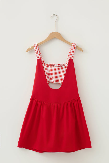 Hazel Blues® |  Sunshine Gingham Mini Dress