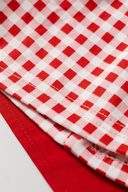 Hazel Blues® |  Sunshine Gingham Mini Dress