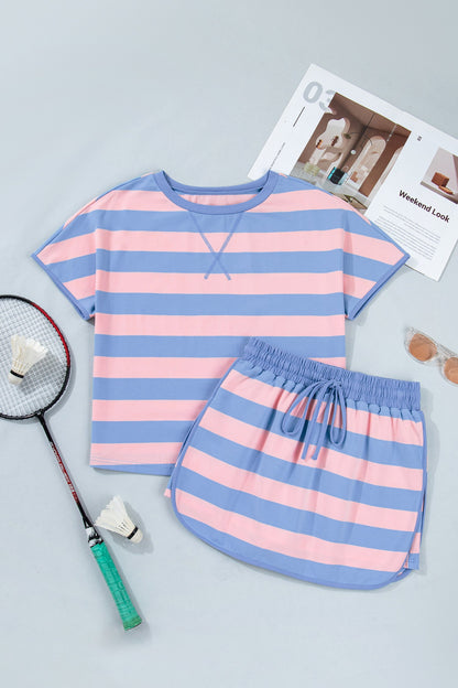 Hazel Blues® |  Stripe Right Dress | Pink Dress