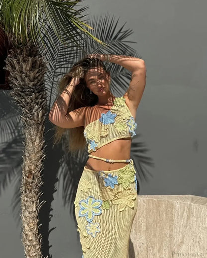 Chain Brazilian Push Up Bikini Set