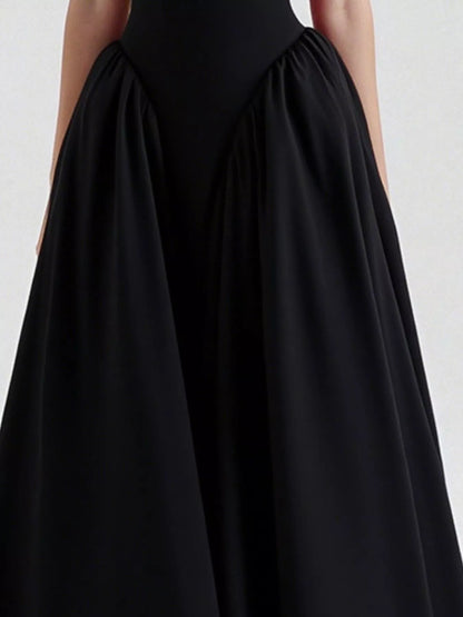 Hazel Blues® |  Halter Neck Midi Dress with Pockets