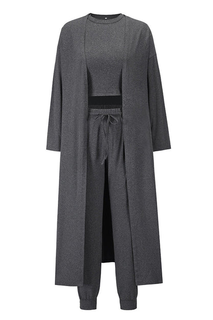 Hazel Blues® |  Tank, Pants, and Cardigan Set with Pockets