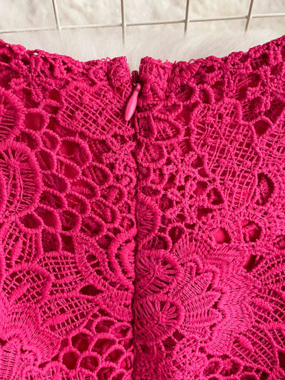 Hazel Blues® |  Lace Sleeveless A-Line Dress
