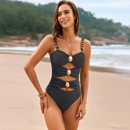 Solid Splicing Buckle One Piece Set